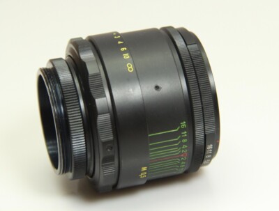 希少型 Helios-44M 58mm f2 2 + Jupiter-37 US Seller Helios 44-2 58mm F/2 CLA SLR Canon EF mount Bokeh