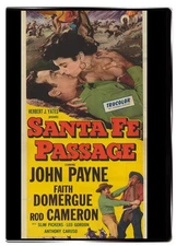 Santa Fe Passage 1955 John Payne, Rod Cameron, Slim Pickens, Faith Domergue