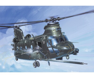 ITALERI 1/72 MH-47 E SOA Chinook Plastikmodellbau