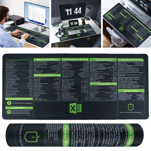 NEW Extra Large Size Gaming Mouse Pad Desk Mat Anti-slip Rubber Speed Mousepad - Picture 10 of 24