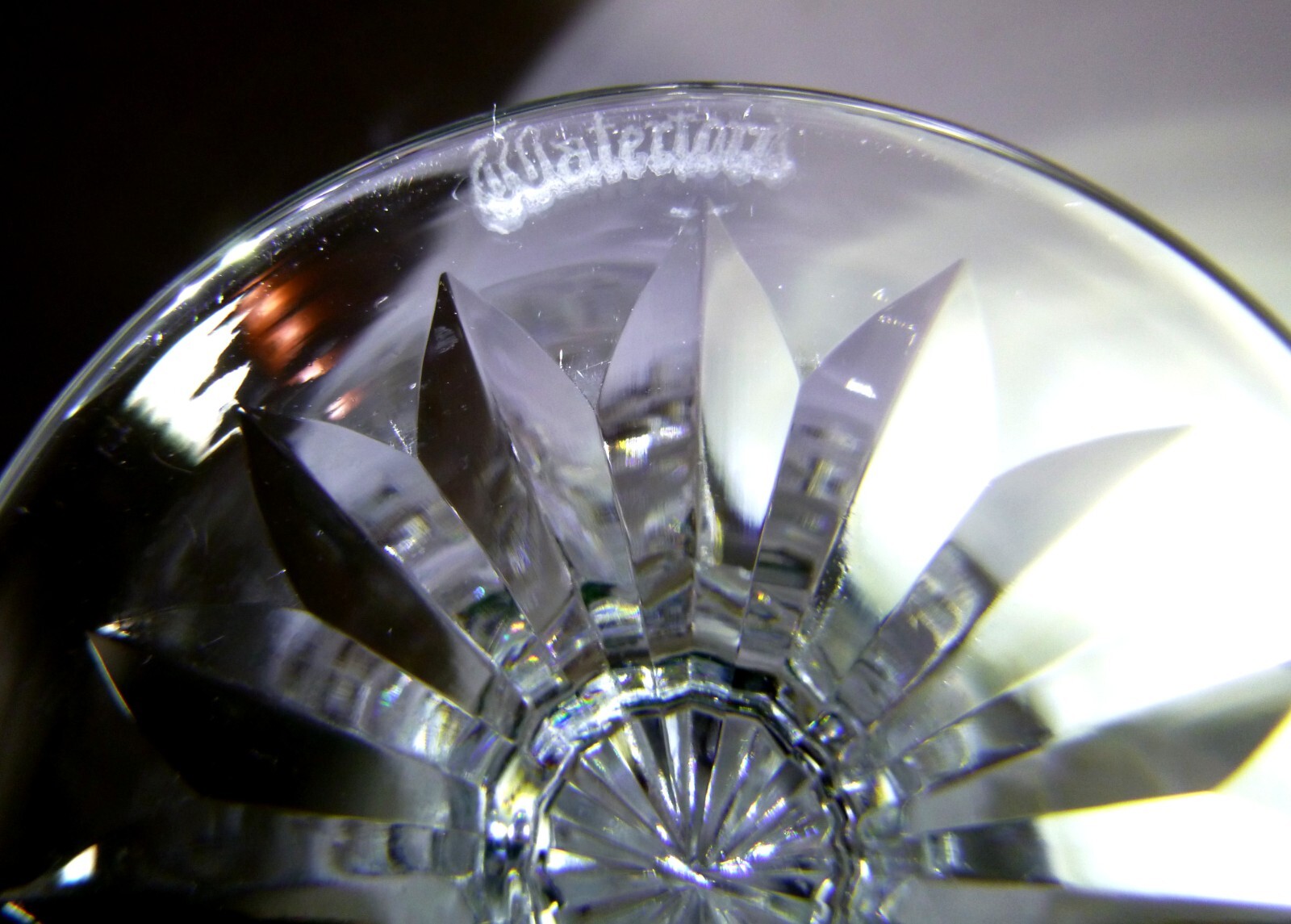 *VINTAGE* Waterford Crystal ROSSLARE (1968-) Claret Wine Glass 6" Made IRELAND