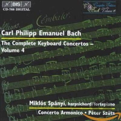 Bach, C.P.E. Keyboard Concertos Complete, Vol. 4