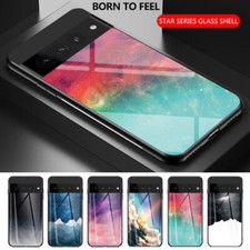 For Google Pixel 8a 6 7Pro 5 Shockproof Tempered Glass Hybrid TPU Case Cover