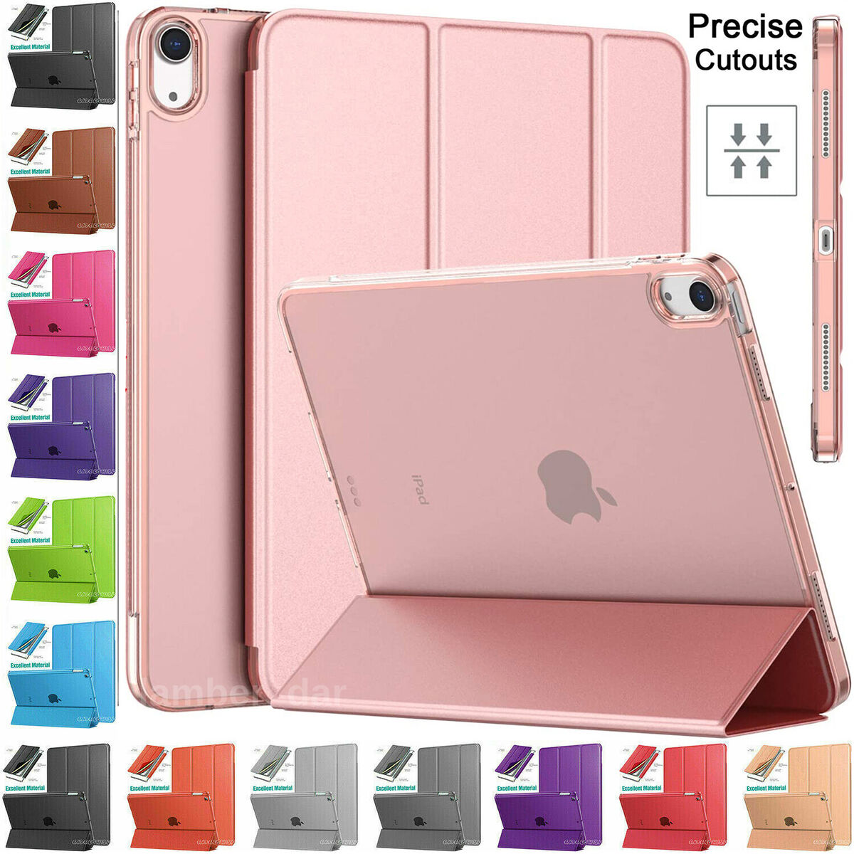 Smart Magnetic Leather Case Cover For iPad 5/6/7/8/9th Gen Mini Air 4 5 Pro  11