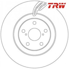 Disco freno TRW DF6792S per Lexus GS RC