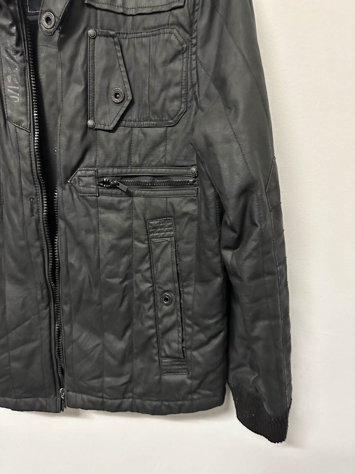 Jack & Jones Multipocket Jacket Men XL Multi Pockets ~ Rare image 2