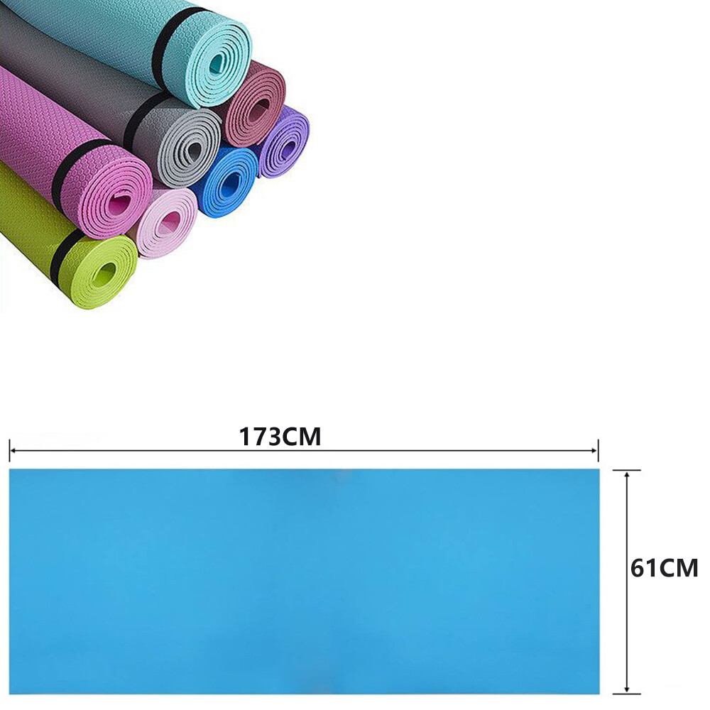 Yoga Mat Anti skid Sports Fitness Mat 3MM 6MM Thick EVA Comfort Foam yoga-mat-anti-skid-sports-fitness-mat-3mm-6mm-thick-eva-comfort-foam