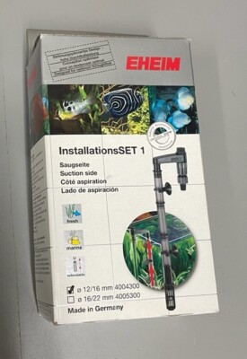 EHEIM INSTALLATION  SET 1 SUCTION FISH TANK FILTER STRAINER INLET #4005300