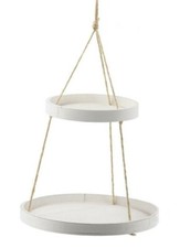 Etagere hängend Holz Hängeampel Obstkorb Hängeregal Küchen Deko Etagere (G03)