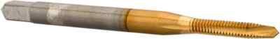 OSG #2-56 UNC H2 2 Flute TiN Finish HSS Spiral Point Tap Plug Chamfer, Right ...