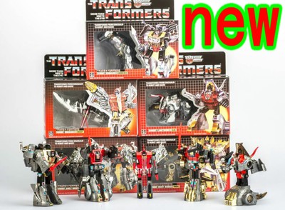 TRANSFORMERS G1 Reissue Dinobots set 