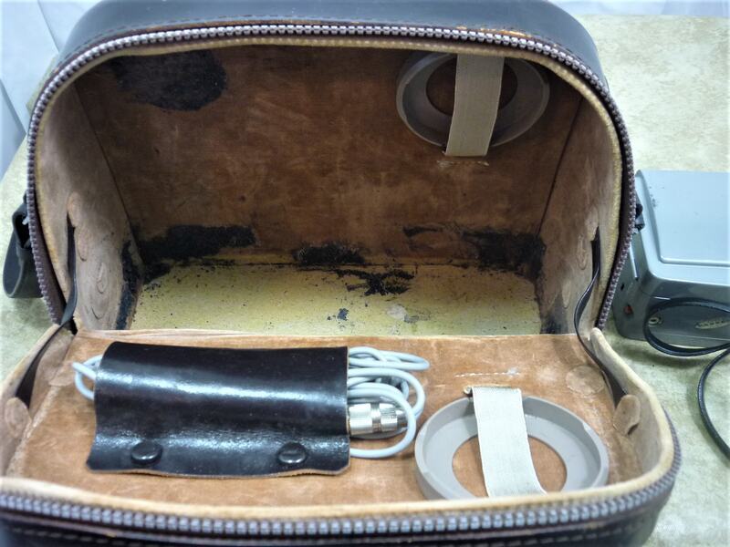 Minolta Autopak-8 K5 Movie Camera + Case AS-IS Parts or Repair