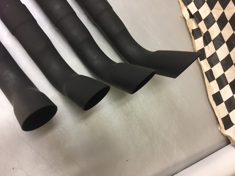 MAD MAX ZOOMIE ZOOMIES HEADERS EXHAUST SIDE PIPES.VAN, HOT ROD. RAT ROD ...