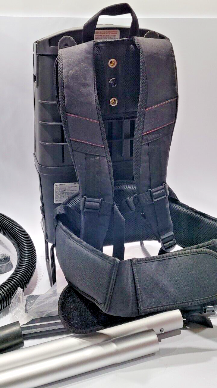 Hoover Commercial Cordless Backpack Vacuum Black/Orange (CH93619), NO BOX! eBay