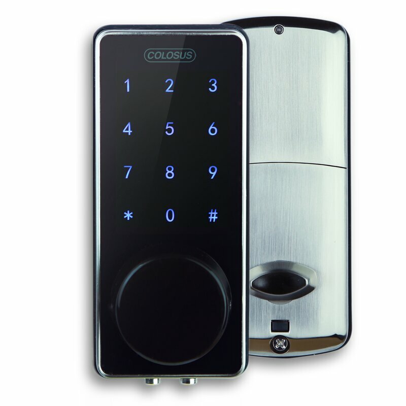 COLOSUS NIB NDL626 Keyless Entry Deadbolt Smart Door Lock Auto