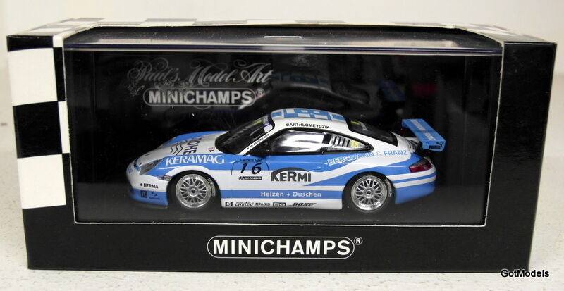 【MINICHAMPS】PORSCHE 911 GT3 CUP#M51 Minichamps Porsche 911 GT3 Cup Model M51 Diecast Car White