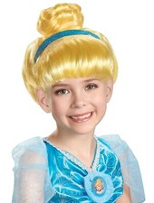Disguise Disney Cinderella Childs Wig Ages 4 and Up Brand New in Package