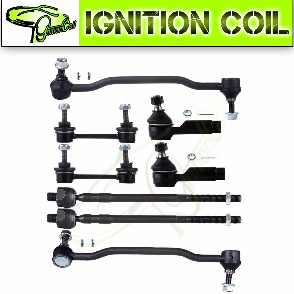 For Nissan Maxima Altima 8 x Suspension Front Rear Sway Bar Link Tie Rod  End Kit