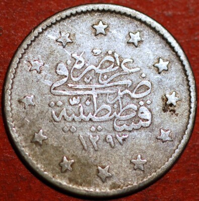 Turkey Kurus Silver 1293 11
