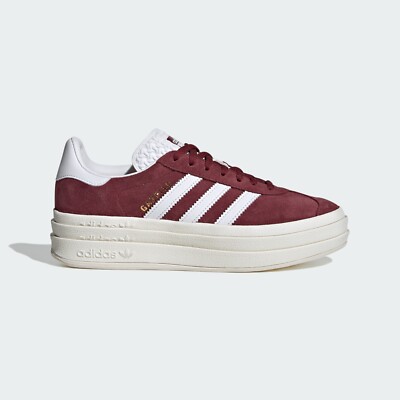 Adidas Originals Gazelle Bold Shadow Red White HQ6892 | eBay