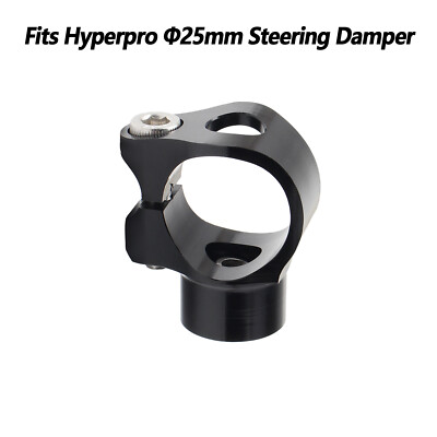 CNC Vertical Clamp Clip Holder Bracket For Hyperpro 25mm Steering Damper M6 Bolt