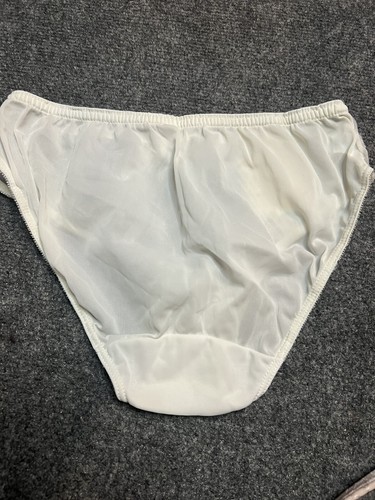 vtg jcpenney Panties NWT Medium White Bow Lace Cotton Lining Cottagecore Sissy - Picture 4 of 5