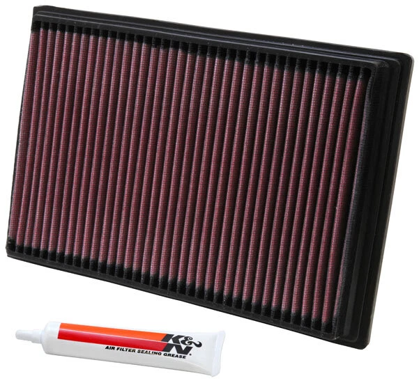 K&N 33-2853 Sport Air Filter For Mazda 2 1.25/1.4/1.6L Gasoline (2003-2007) - Cotton, Washable