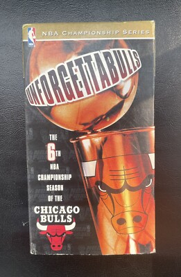 1998 Chicago Bulls Dynasty Unforgettabulls Nba Championship Series Vhs 
