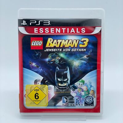 LEGO Batman 3 - Jenseits von Gotham (Sony PlayStation 3, 2014) - OVP & Anleitung