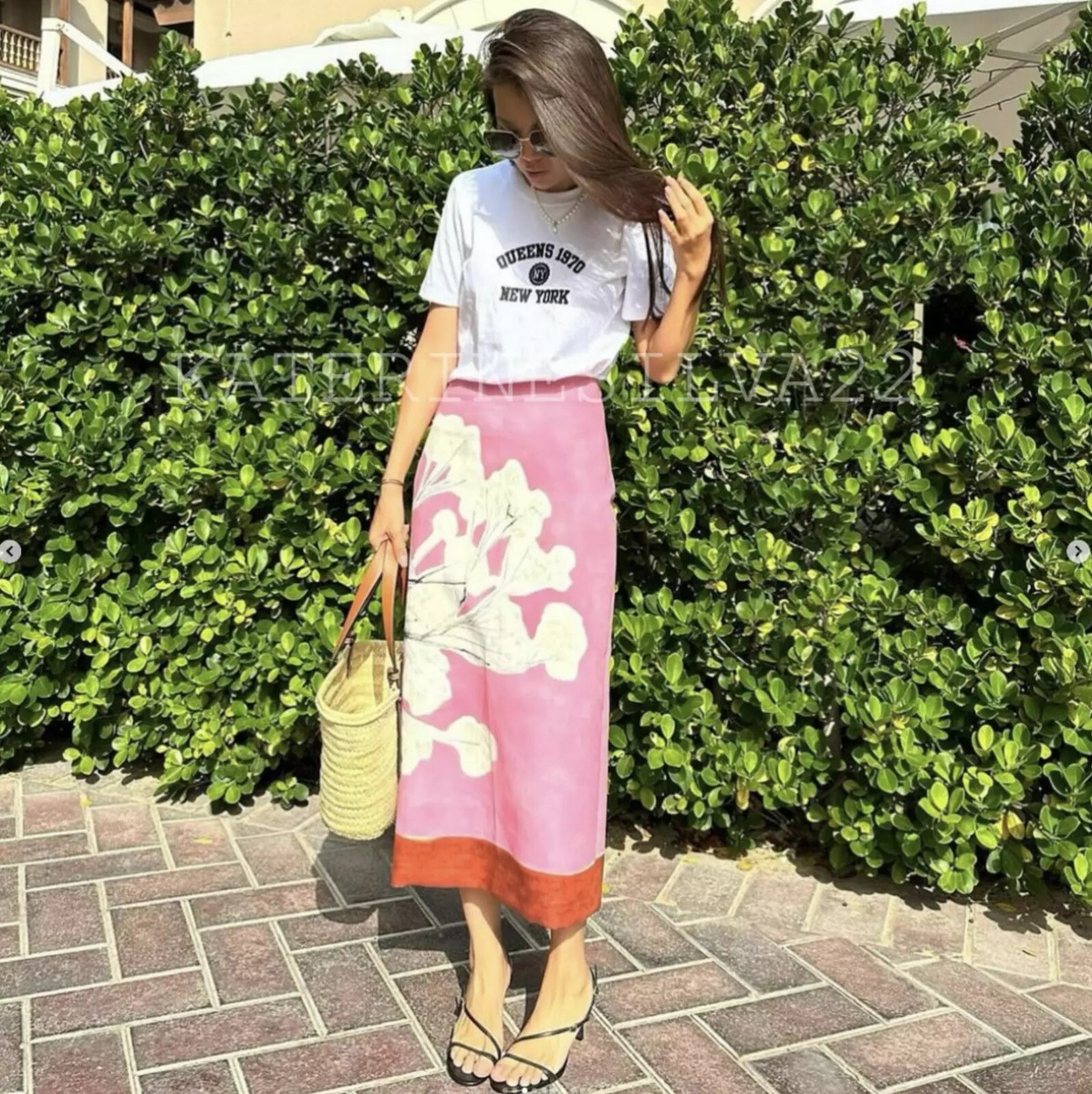 NWT_ZARA SS24 MID-RISE MIDI LINEN BLEND PENCIL SKIRT FLORAL NWT_ZARA SS24 MID-RISE MIDI LINEN BLEND PENCIL SKIRT FLORAL