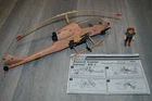 2000 Gijoe Vehicle XH-1 Assault Helicopter ( Locust ) W/ Specs & Wildbill !