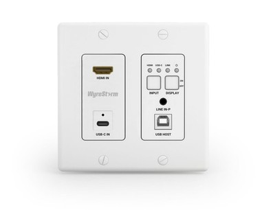 WyreStorm SW-120-TX3-US HDBaseT Extender Transmitter 4K60 USB-C 60W