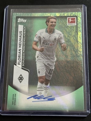 Topps Chrome Bundesliga 2022-23 Chrome Autographs Florian Neuhaus Bca-Fne