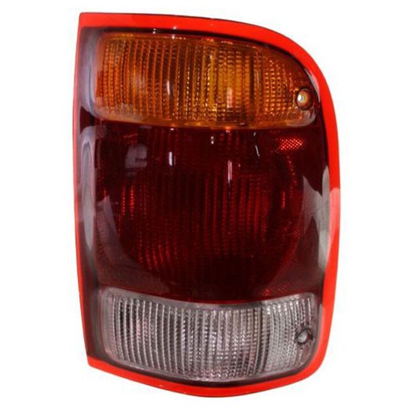 1998-1999 Ford Ranger Right Rear Tail Light Assembly Red Clear F87Z-13404-BA