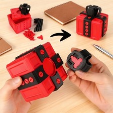 Annoying Screw Gift Box - Funny 3D Printed Prank Set w/Middle Finger