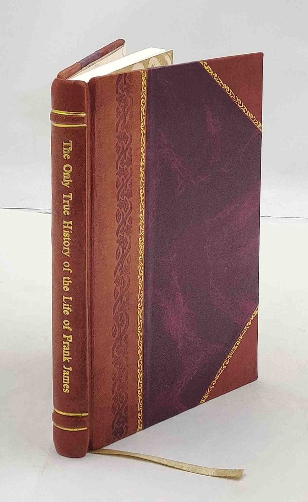 1926 Leather Bound Edition - The True Life Story of Frank James
