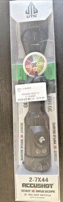 UTG 2-7X44 30mm ACCUSHOT Long Eye Relief Scout IE Scope - Black SCP3-274LOIEW