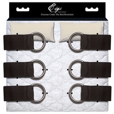 Sportsheets Edge - Under The Bed Restraint System - Black