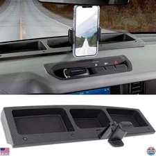 IAG I-Line Dash Organizer & Phone Holder for 2021+ Ford Bronco 2/4 Door - No B&O