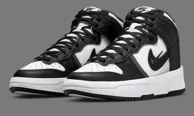 NEW Nike Dunk High Up Size 7.5 Women s White/Black-DK Smoke Grey DH3718-104