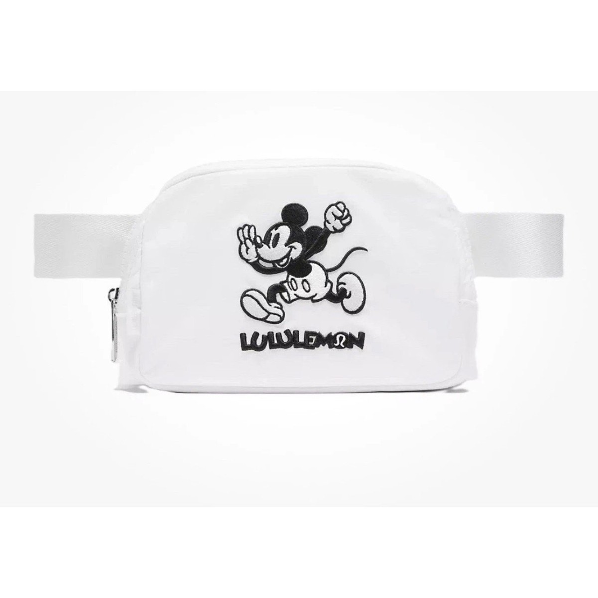 Disney Lululemon Mickey Mouse Everywhere White Belt Bag Fanny Pack