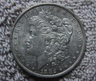1882-O/S New Orleans Mint near uncirculated U.S. Morgan Silver Dollar