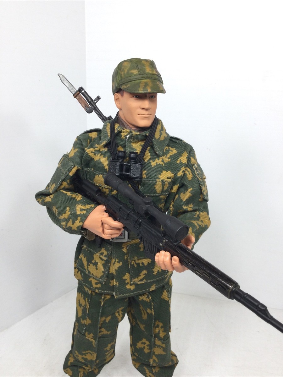 1/6 GI JOE RUSSIAN SOVIET SPETSNAZ SNIPER AFGHANISTAN WAR +