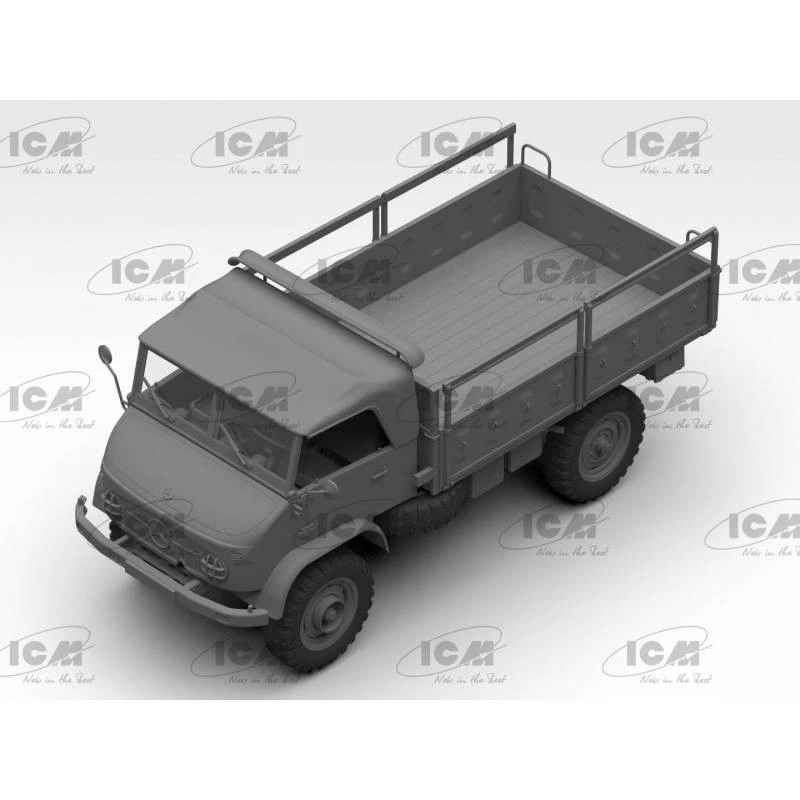 Modellino Camion Unimog S 404 Tedesco Military Camion ICM 35135 1:3 5 - Immagine 2 di 4