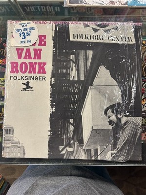 ''Dave Van Ronk''   Folksinger - 1967 Prestige USA Stereo Vinyl LP - PRST 7527