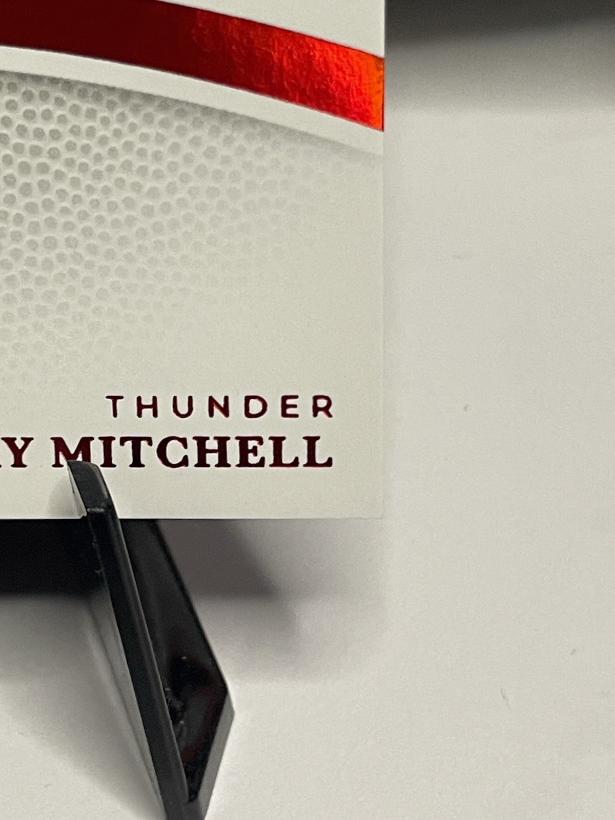 🔥/25 Immaculate - Rookie Patch Auto Ajay Mitchell Red On Card Auto /25 view 4