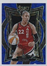 2025 Panini Select WNBA Concourse Blue Scope Prizm /199 A'ja Wilson #56 uk2