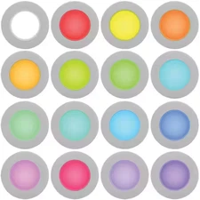 Commercial Electric 5/6 in. Smart Color Selectable CCT LED Recessed Light Trim