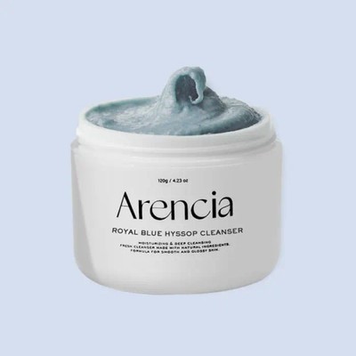 ARENCIA Fresh Blue Ysop Mochi Cleanser 120g Tiefenreinigung *UK VERSAND*