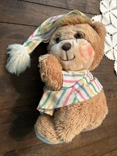 VTG Fisher Price Morgan Plush Teddy Beddy Bear 1985